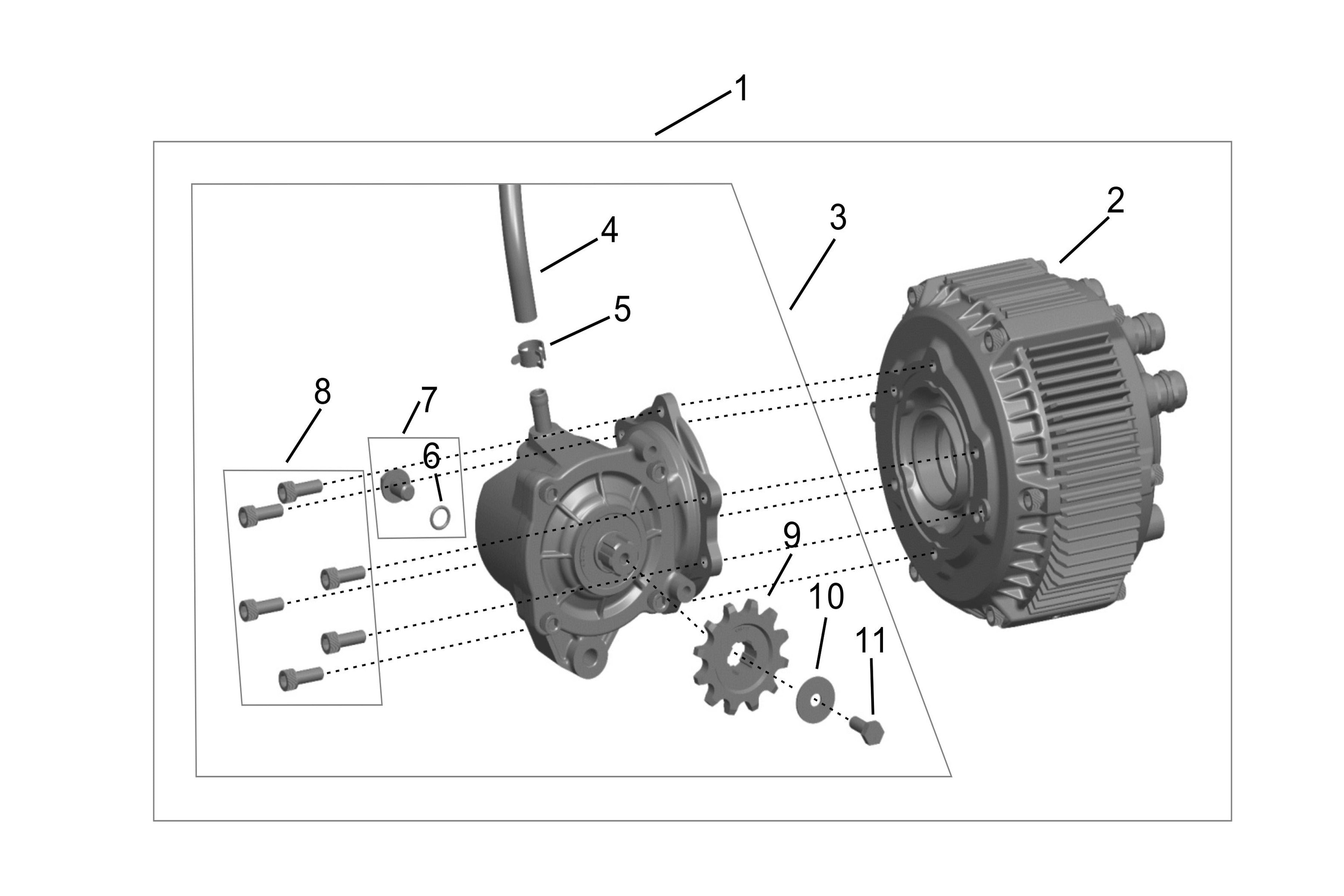 Sur-Ron Hyper Bee Front Sprocket 420 12T – fitment diagram (part 13211-Y026A-0000)