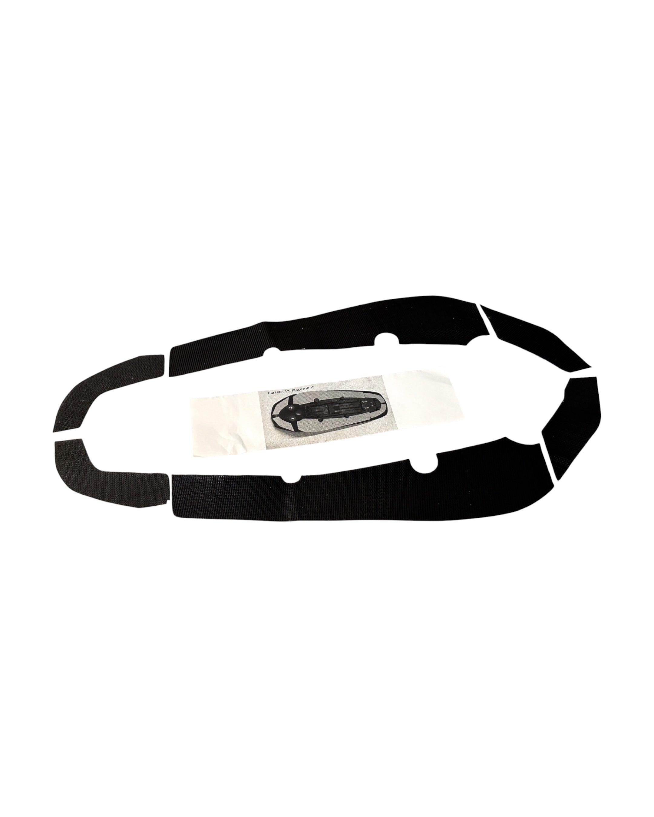 Black/White Gripper Seat Cover for Light Bee