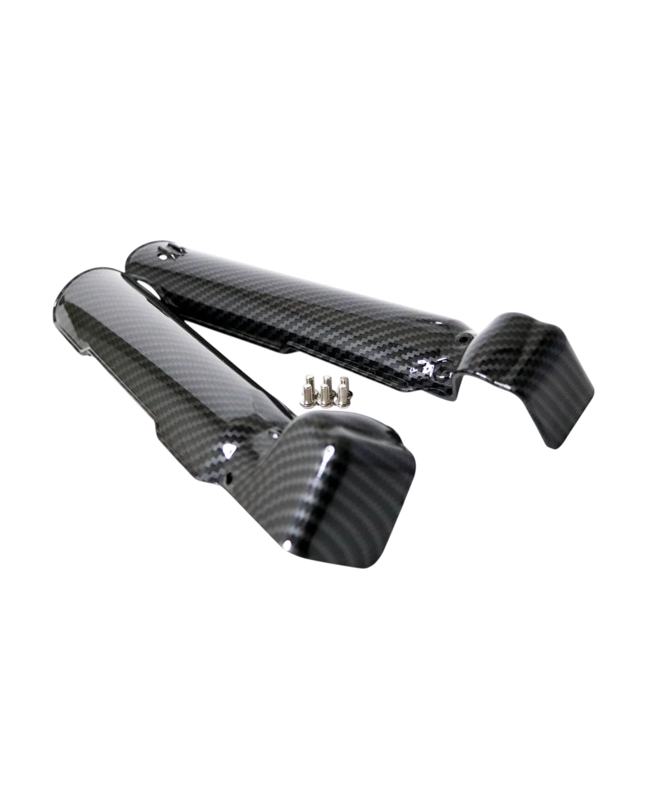 Carbon Style Fork Guards for Surron Light Bee Models
