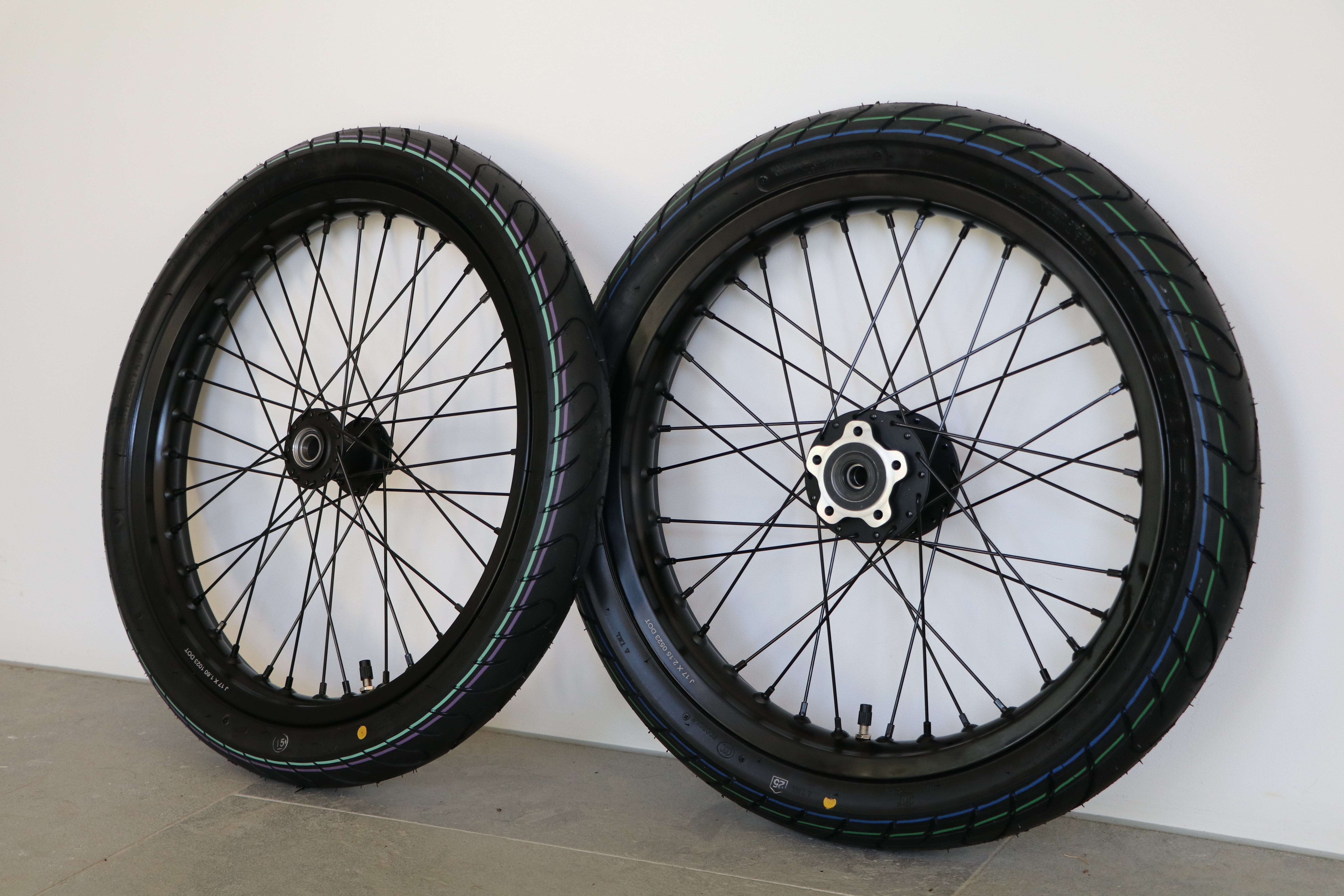 17" Stealth Supermoto Wheel Set for Sur-Ron Light Bee