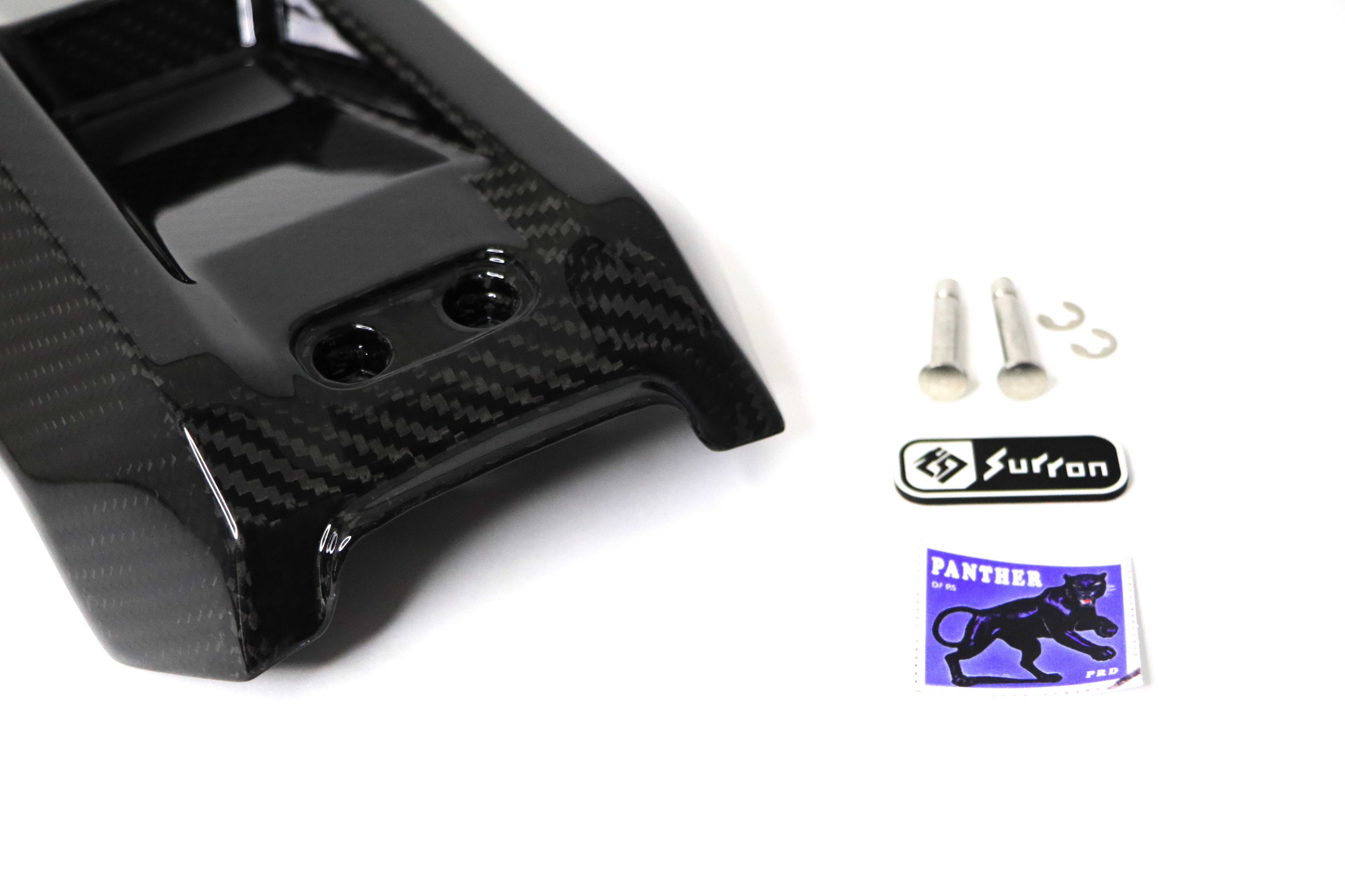 Real Carbon Fibre Battery Cover & Pins for Surron Light Bee Models