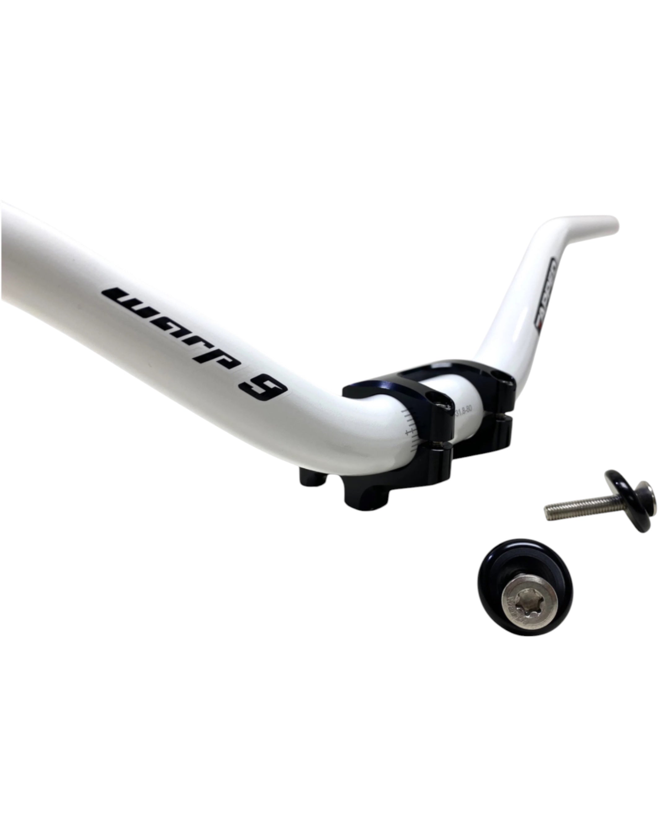 Warp9 E-Moto Tapped Bars 31.8mm 80mm Rise