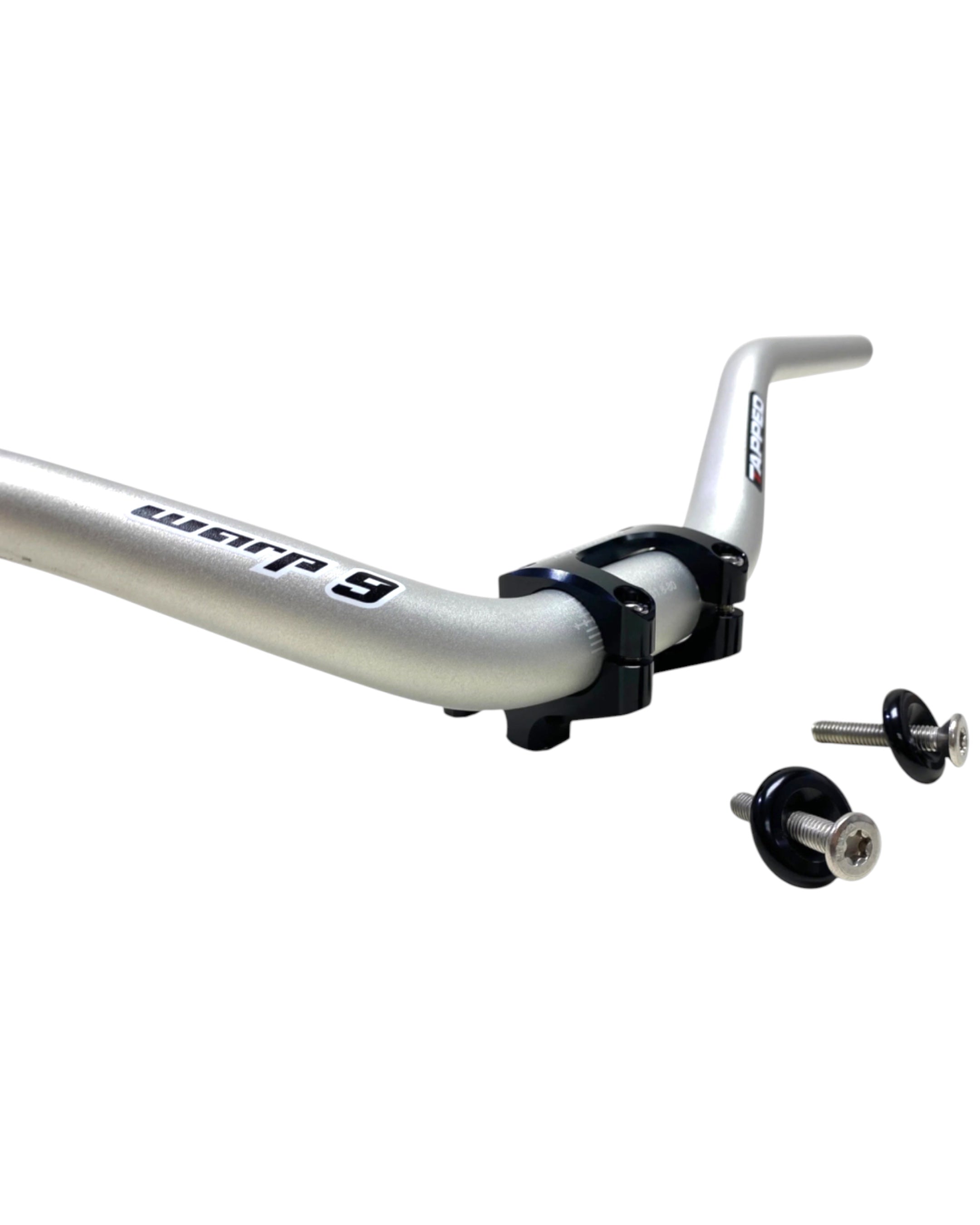 Warp9 E-Moto Tapped Bars 31.8mm 80mm Rise