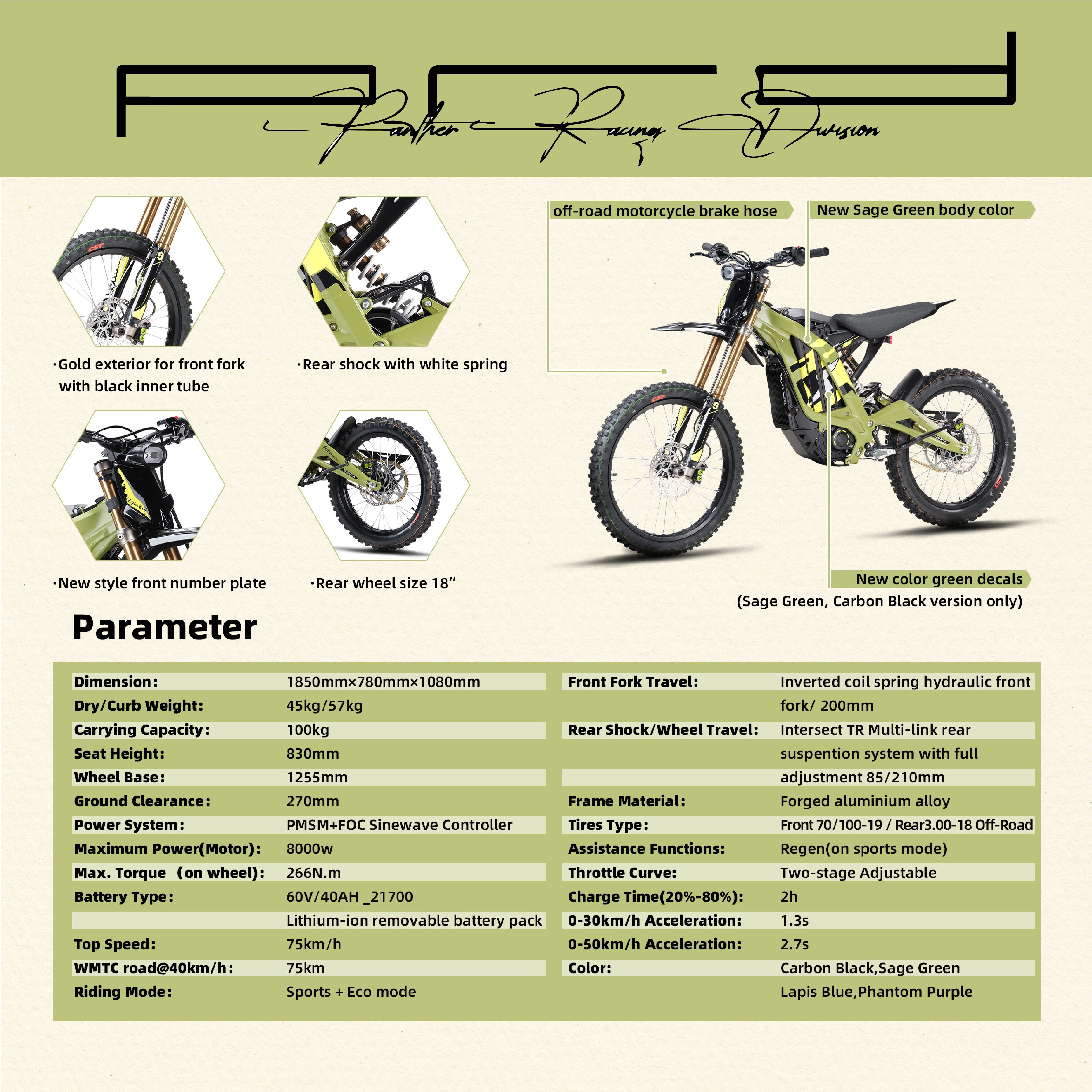 2025 Sur-Ron Light Bee X Electric Dirt Bike 8KW 60V 40AH (pre-order)