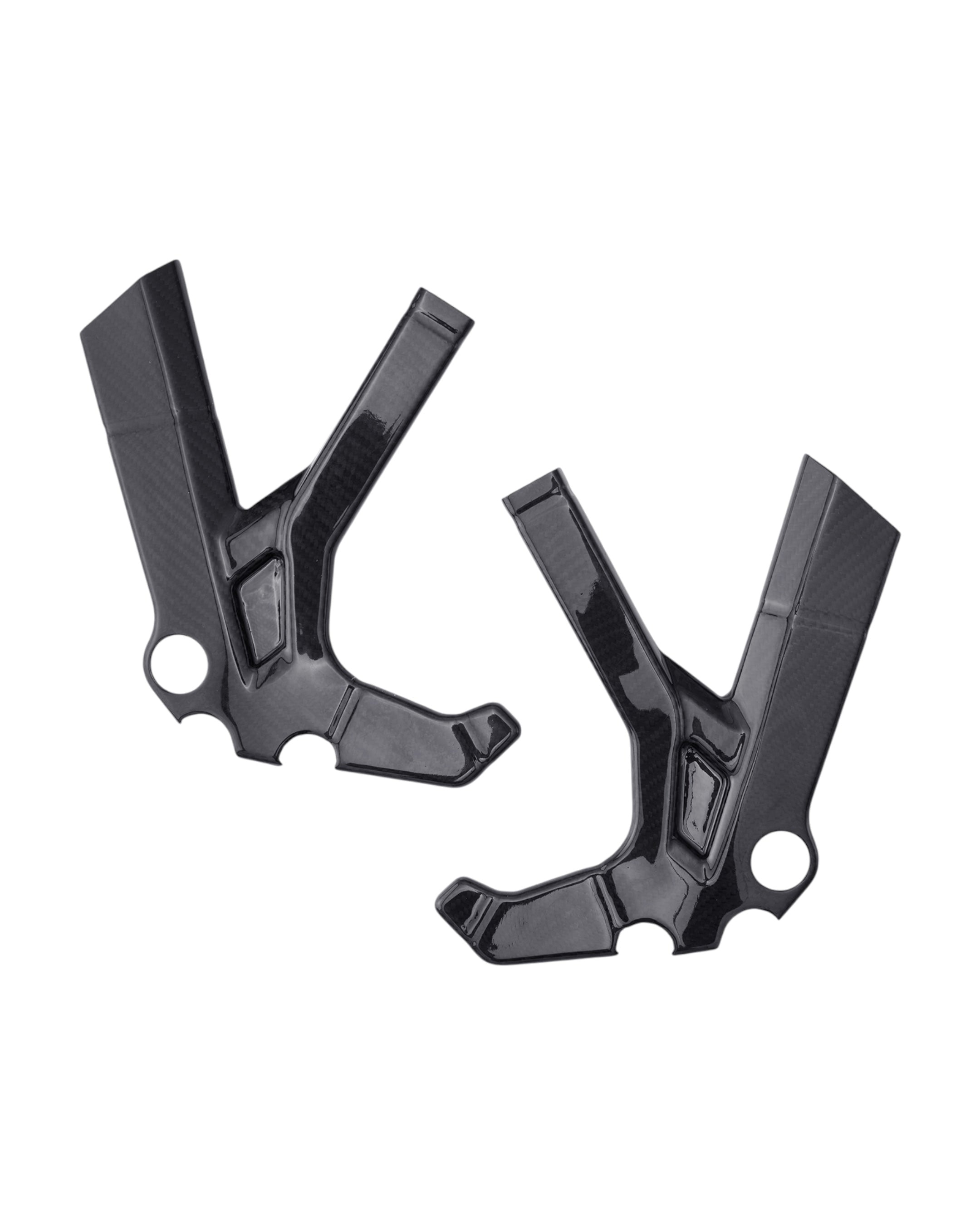 Real Carbon Frame Guards for Sur-Ron Light Bee X — Ride Panther carbon fiber for electric bikes