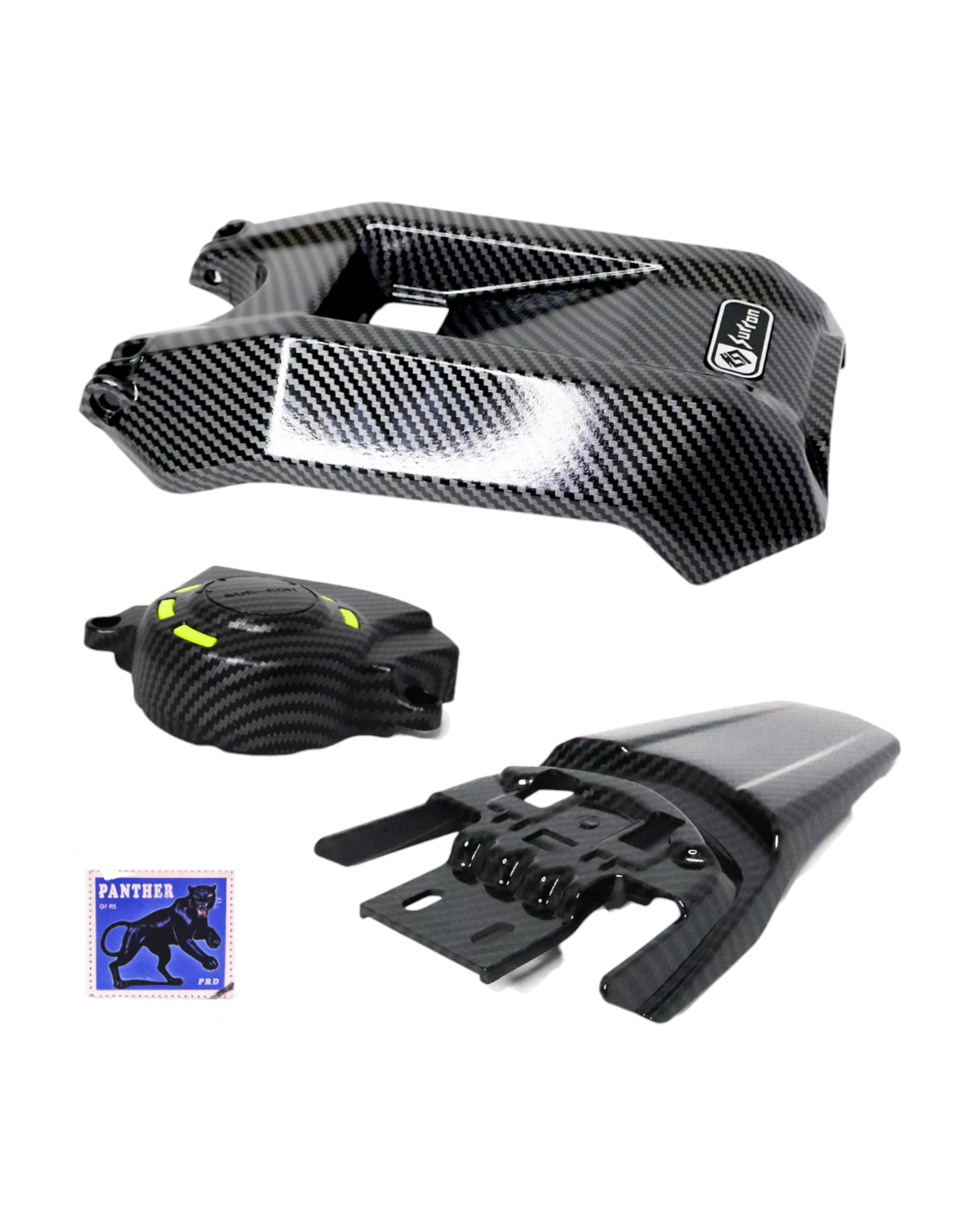 Carbon Plastics Bundle for Sur-Ron Light Bee — Ride Panther carbon fiber for electric bikes