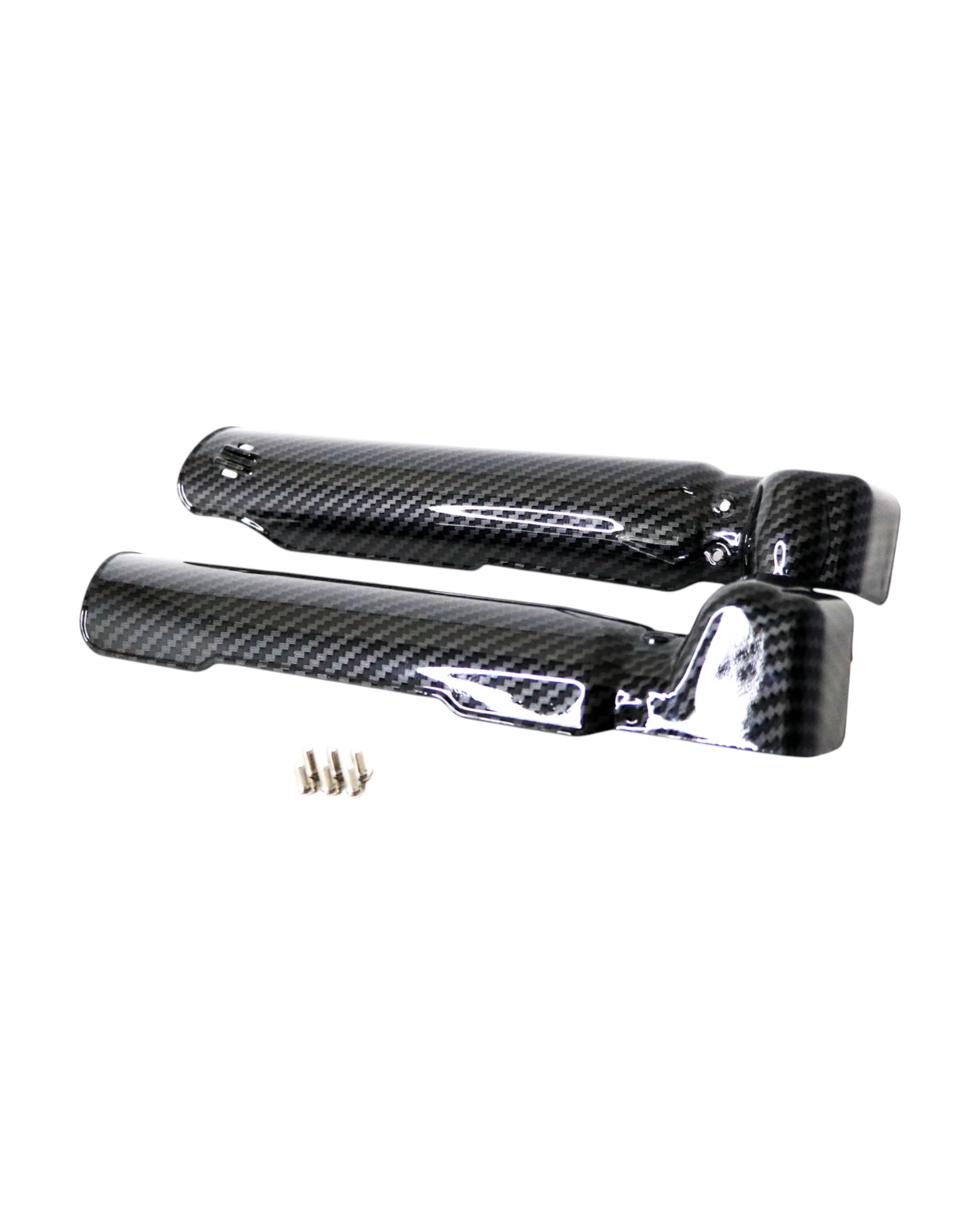 Carbon Style Fork Guards for Surron Light Bee Models