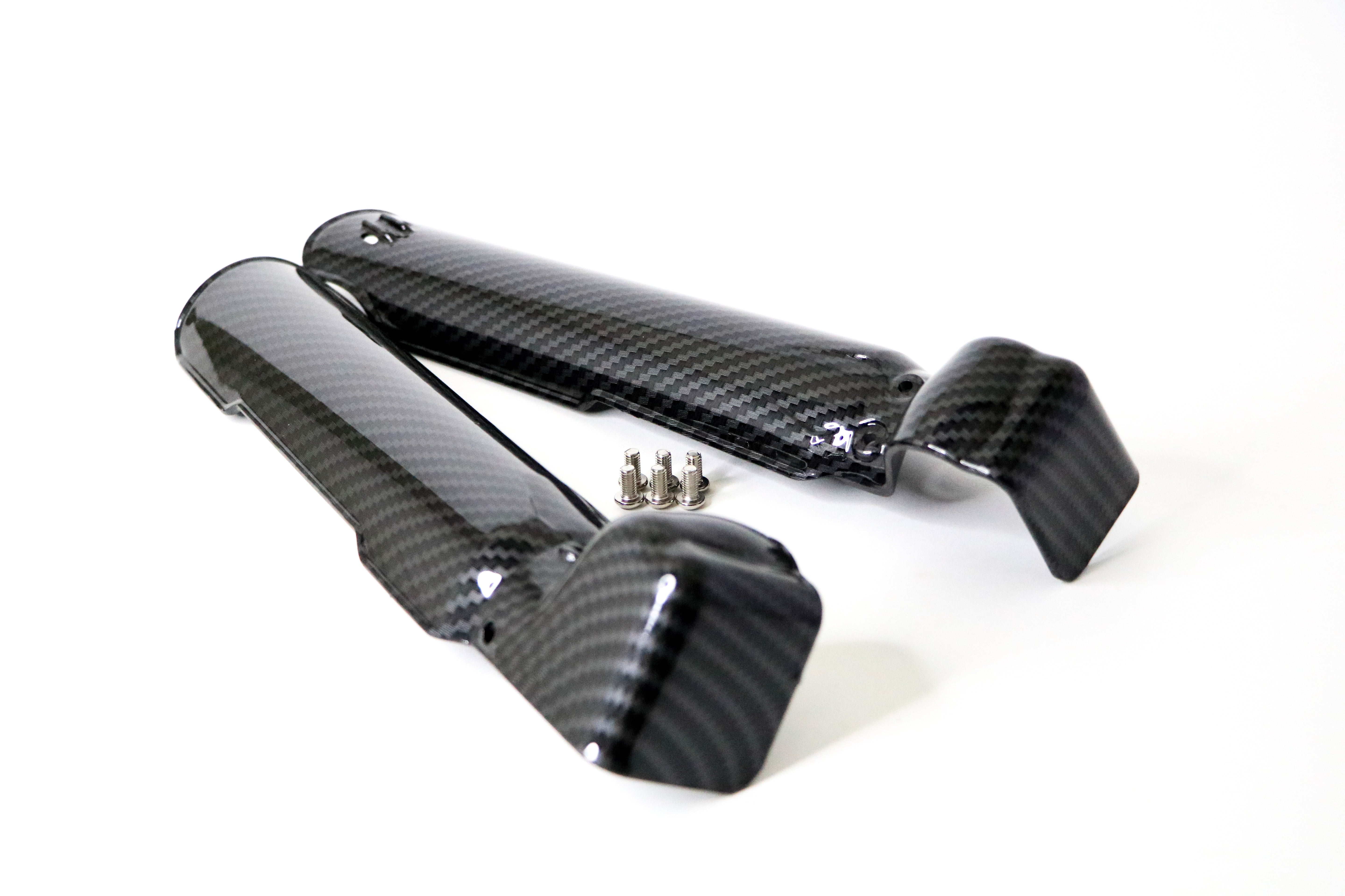 Carbon Style Fork Guards for Surron Light Bee Models