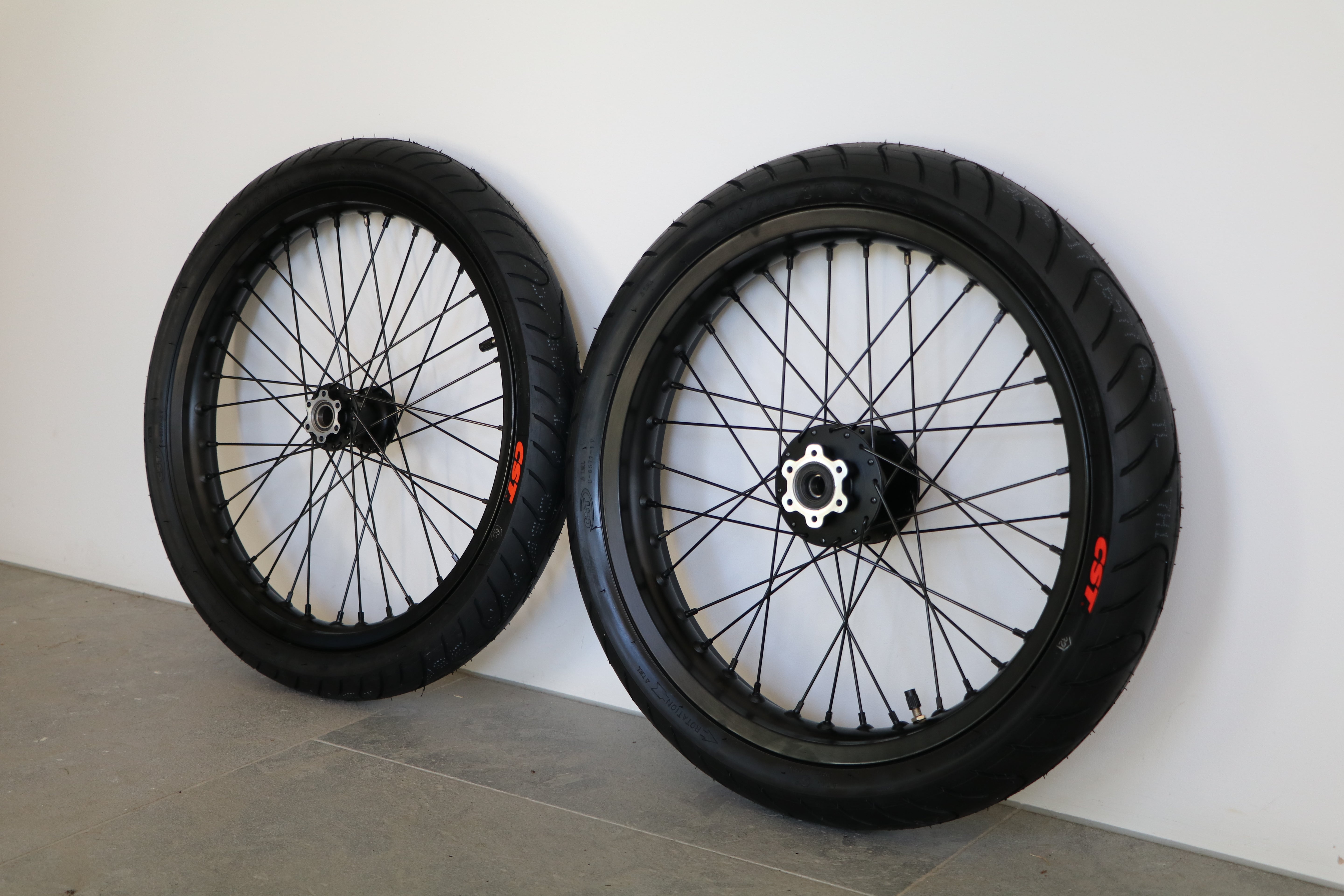 17" Stealth Supermoto Wheel Set for Sur-Ron Light Bee