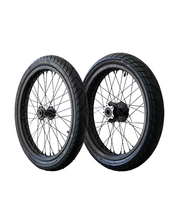 17" Stealth Supermoto Wheel Set for Sur-Ron Light Bee